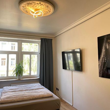 Soul-Apartment Balkon Privatparkplatz 2 Boxspringbetten 55Zoll Tv Wlan ライプツィヒ エクステリア 写真